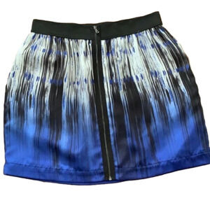 KENNETH Cole Exposed Zipper Mini Skirt